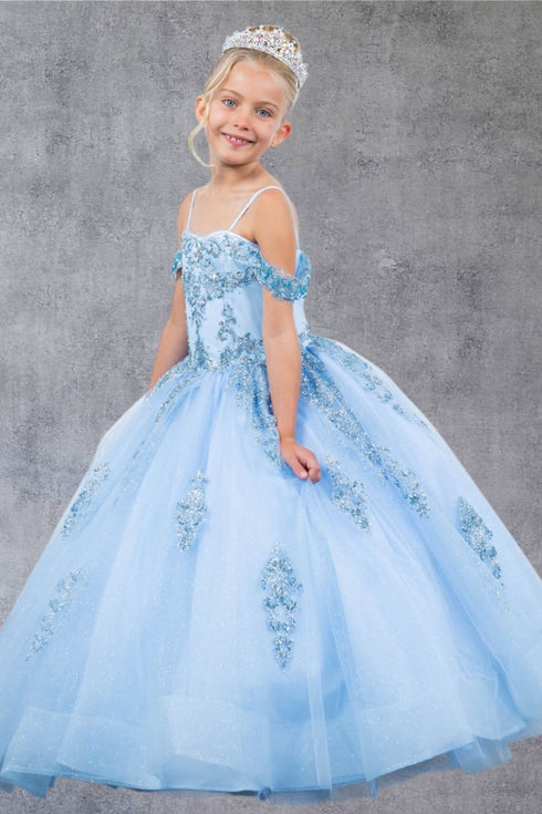 Princess-Inspired Ball Gown for Girls 2-16